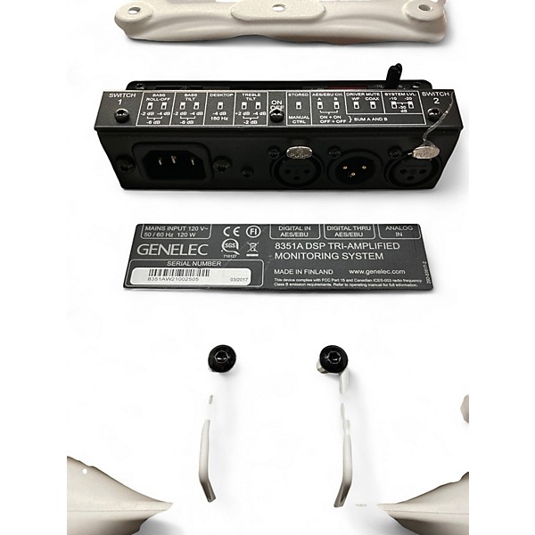Used Genelec 8351A White Powered Monitor
