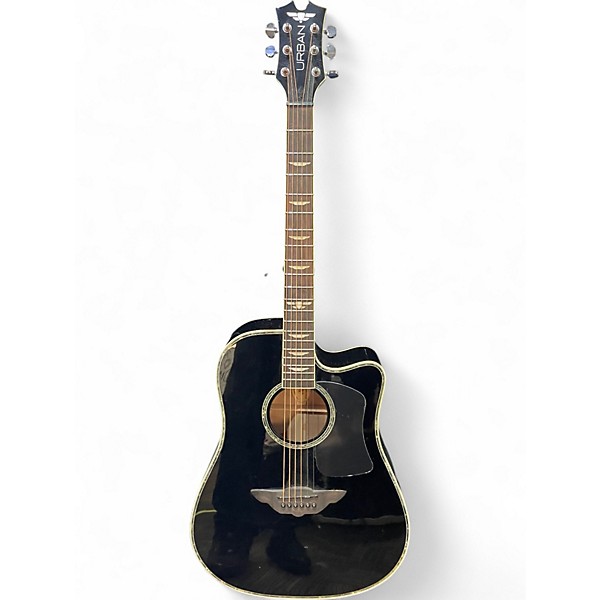 Used Keith Urban Player Black Acoustic Guitar