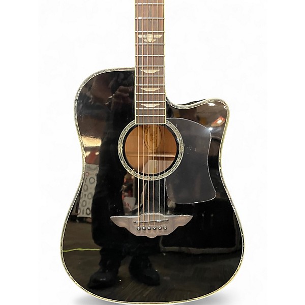 Used Keith Urban Player Black Acoustic Guitar
