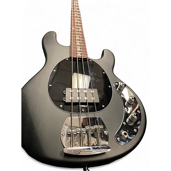 Used Sterling by Music Man Sub Series 4 String Matte Black Electric Bass Guitar