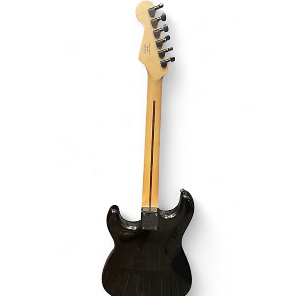 Used Squier Bullet Stratocaster HSS Black Solid Body Electric Guitar
