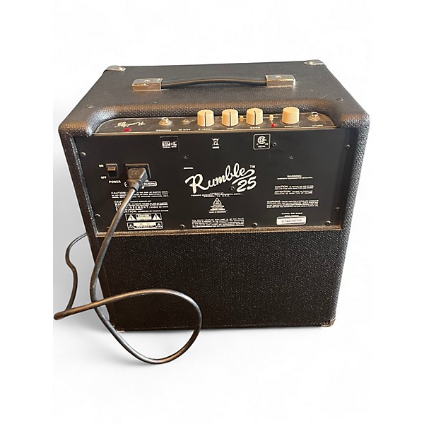 Used Fender Rumble 25 25W 1x8 Bass Combo Amp