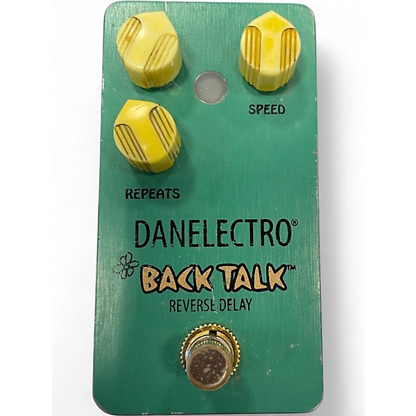 Used 2020s Danelectro Back Talk Reverse Delay Effect Pedal