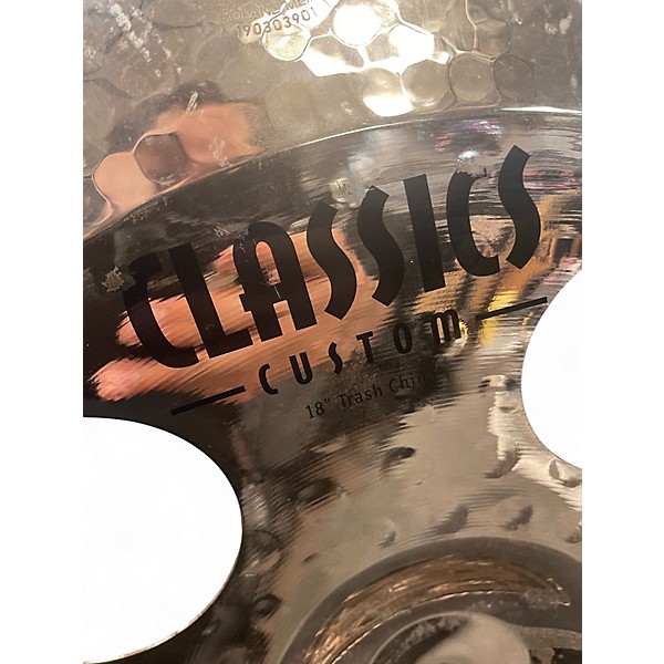 Used MEINL 18in Classic Custom Trash China Cymbal