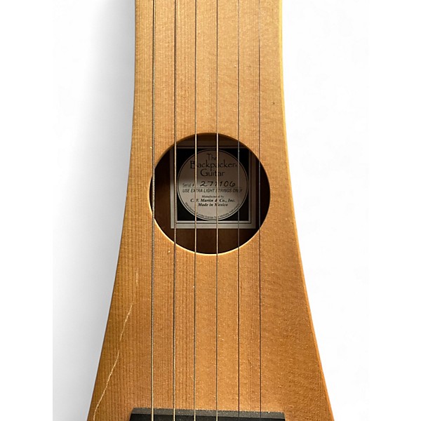 Used Martin GBPC Backpacker Steel String Natural Acoustic Guitar