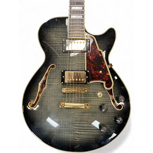 Used D'Angelico EX-SS TRANSPARENT GREY BURST Hollow Body Electric Guitar