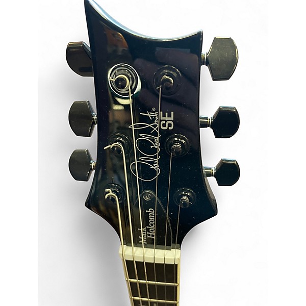 Used PRS SE Mark Holcomb Black Solid Body Electric Guitar