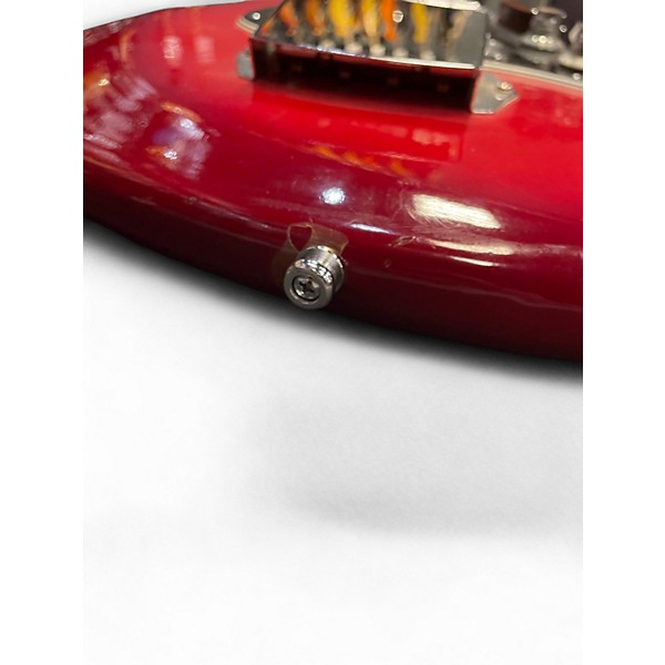 Used 2002 Epiphone QINGDAO BASS CHERRY BURST Electric Bass Guitar