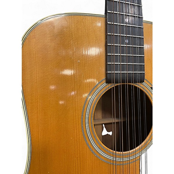 Vintage 1974 Martin D 12-28 Natural 12 String Acoustic Guitar