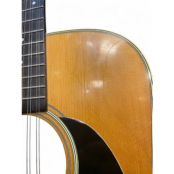 Vintage 1974 Martin D 12-28 Natural 12 String Acoustic Guitar