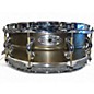 Used Pearl 14X5.5 Sensitone Snare Brass Drum thumbnail