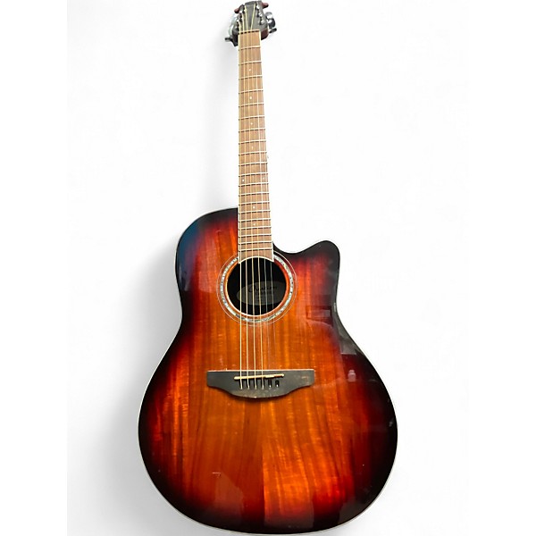 Used Ovation CS28PKOAB Vintage Sunburst Acoustic Electric Guitar
