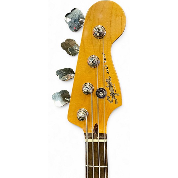 Used Squier Classic Vibe 1960S Jazz Bass Black Electric Bass Guitar