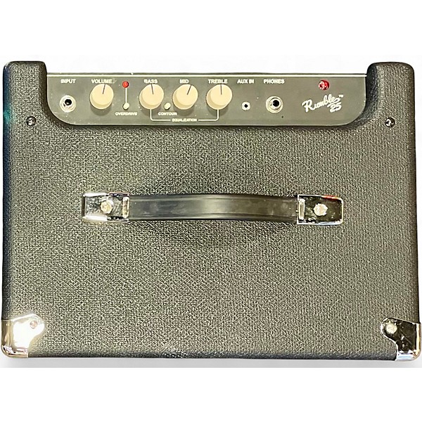 Used Fender Rumble 25 25W 1x8 Bass Combo Amp