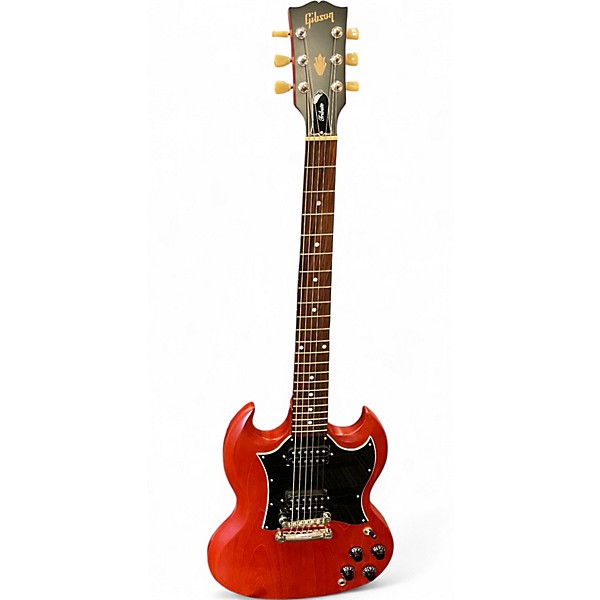 Used Gibson SG Tribute Worn Cherry Solid Body Electric Guitar