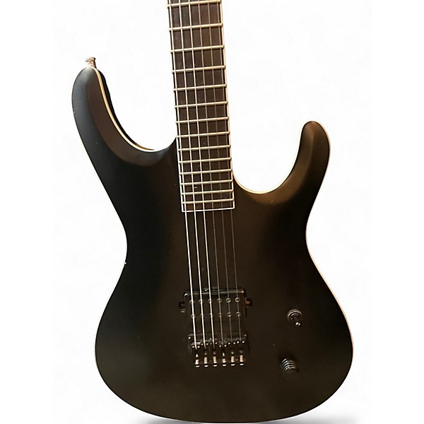 Used Jerhico Guitars ignition 6 Black Solid Body Electric Guitar