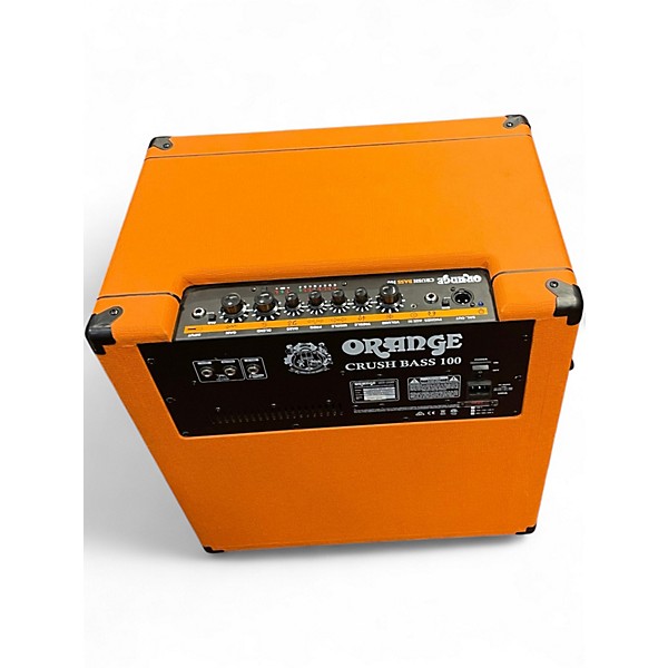 Used Orange Amplifiers Crush Bass 100 Bass Combo Amp