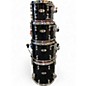 Used Pearl 7 Piece Reference Pure Black Drum Kit
