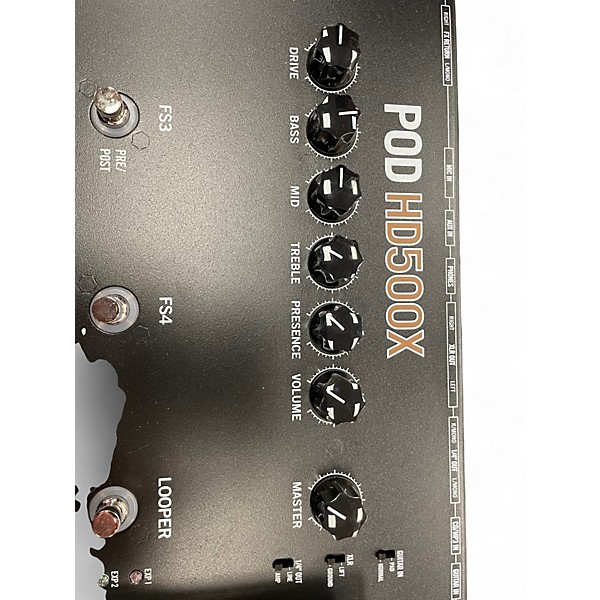 Used Line 6 Pod HD500X Amp Modeler Effect Processor