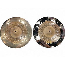 Used MEINL 14in Byzance Dual Hi Hat Pair Cymbal