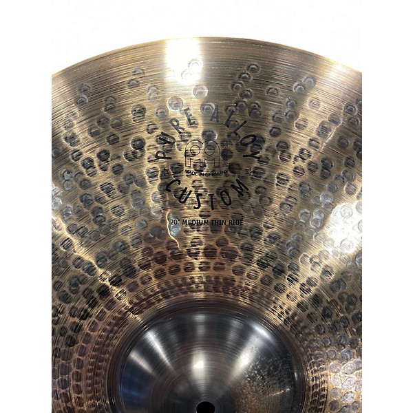 Used MEINL 20in Pure Alloy Custom Medium Thin Ride Cymbal