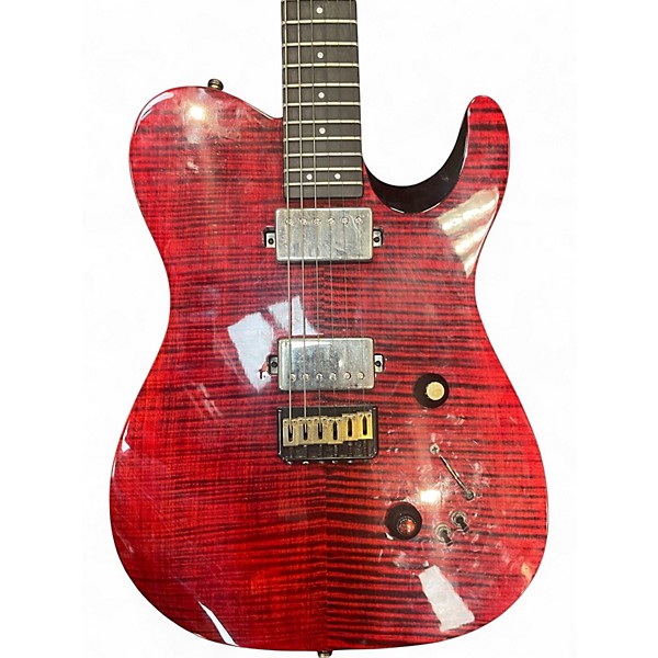 Used Chapman ML3 Modern red flame Solid Body Electric Guitar