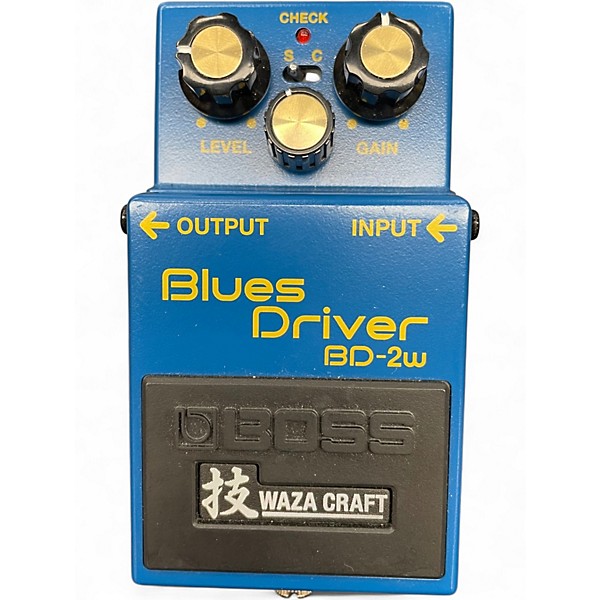 Used BOSS BD2W Blues Driver Waza Craft Effect Pedal