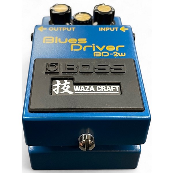 Used BOSS BD2W Blues Driver Waza Craft Effect Pedal