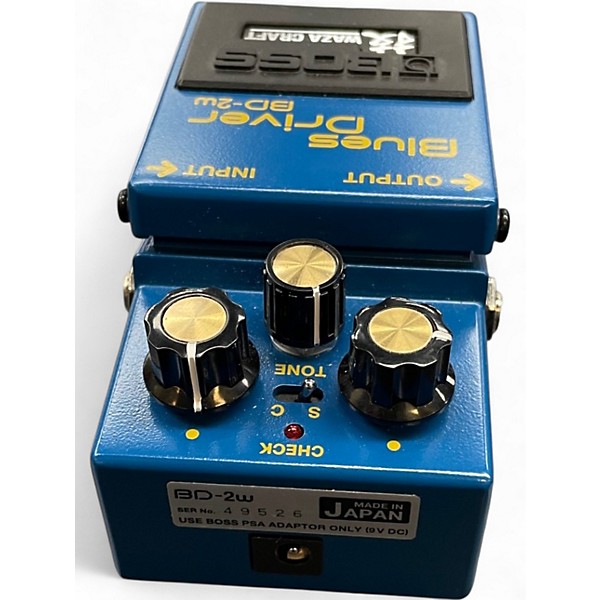 Used BOSS BD2W Blues Driver Waza Craft Effect Pedal