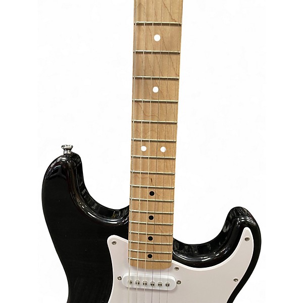Used Squier sonic stratocaster Black Solid Body Electric Guitar