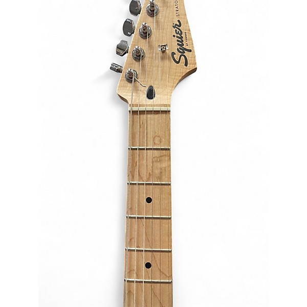 Used Squier sonic stratocaster Black Solid Body Electric Guitar