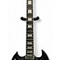 Used Epiphone SG Custom Left Handed Black and Gold Solid Body Electric Guitar