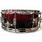 Used PDP by DW 5X14 Concept Series Snare Red to Black Fade Drum