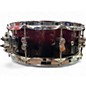 Used PDP by DW 5X14 Concept Series Snare Red to Black Fade Drum