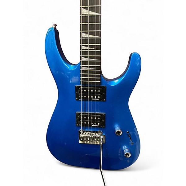 Used Jackson JS22 Dinky Metallic Blue Solid Body Electric Guitar