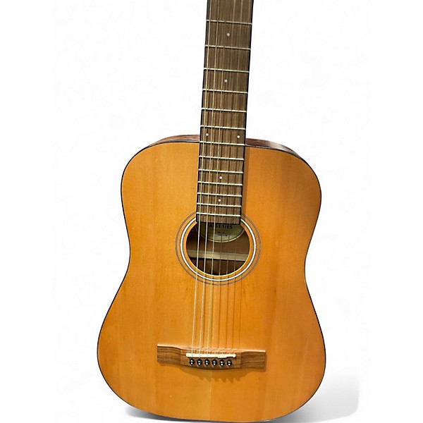 Used Fender fa15 Natural Acoustic Guitar