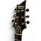 Used Schecter Guitar Research Damien Elite 6 Crimson Red Trans Solid Body Electric Guitar