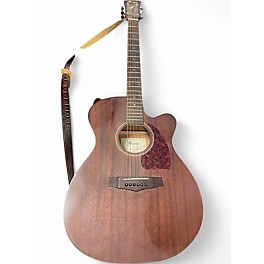 Used Ibanez PC12MHCE-0PN Mahogany Acoustic Electric Guitar