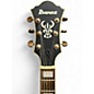 Used Ibanez AF75G Black Hollow Body Electric Guitar