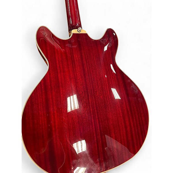 Used Guild SF1-DC Charcoal Red Hollow Body Electric Guitar