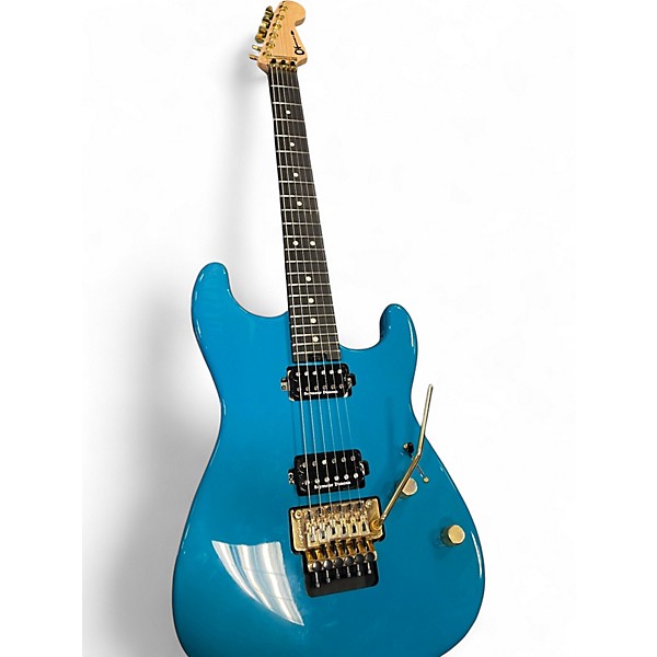 Used Charvel Pro Mod San Dimas Miami Blue Solid Body Electric Guitar