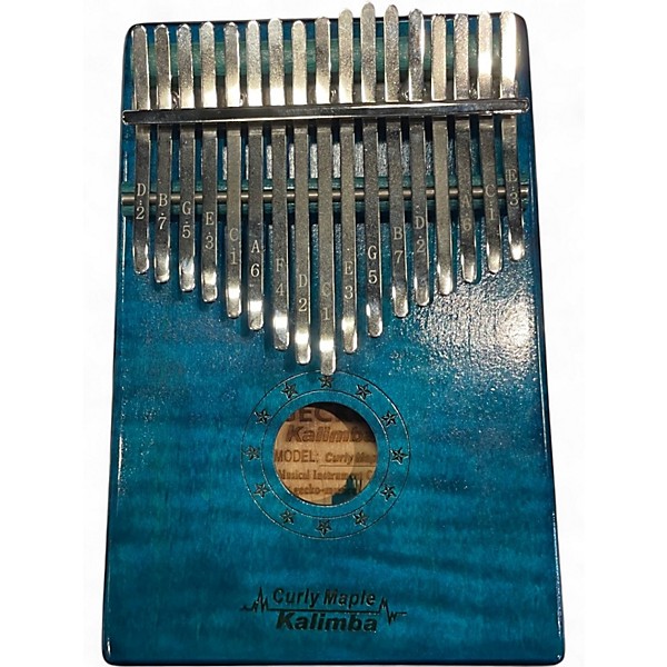 Used Curly Maple KALIMBA Thumb Piano