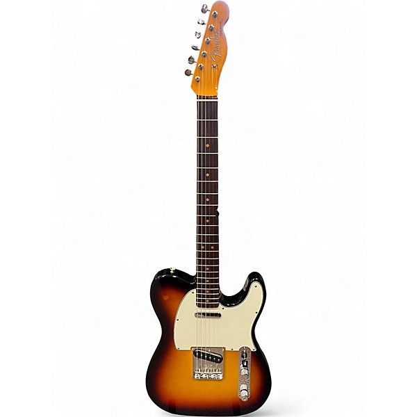 Used Fender American Vintage II 1963 Telecaster 3 Color Sunburst Solid Body Electric Guitar
