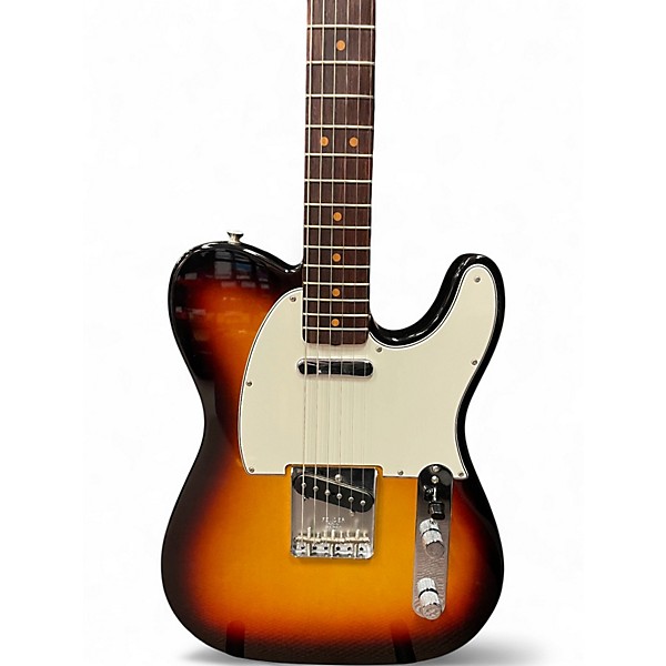 Used Fender American Vintage II 1963 Telecaster 3 Color Sunburst Solid Body Electric Guitar