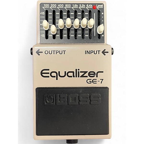 Used BOSS GE7 Equalizer Pedal