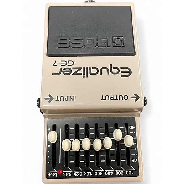 Used BOSS GE7 Equalizer Pedal