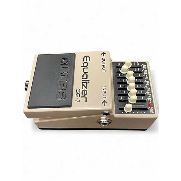 Used BOSS GE7 Equalizer Pedal