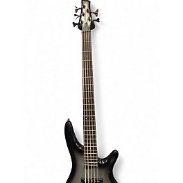 Used Ibanez 5 string bass Grey Electric Bass Guitar