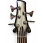 Used Ibanez 5 string bass Grey Electric Bass Guitar
