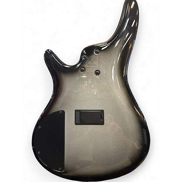 Used Ibanez 5 string bass Grey Electric Bass Guitar